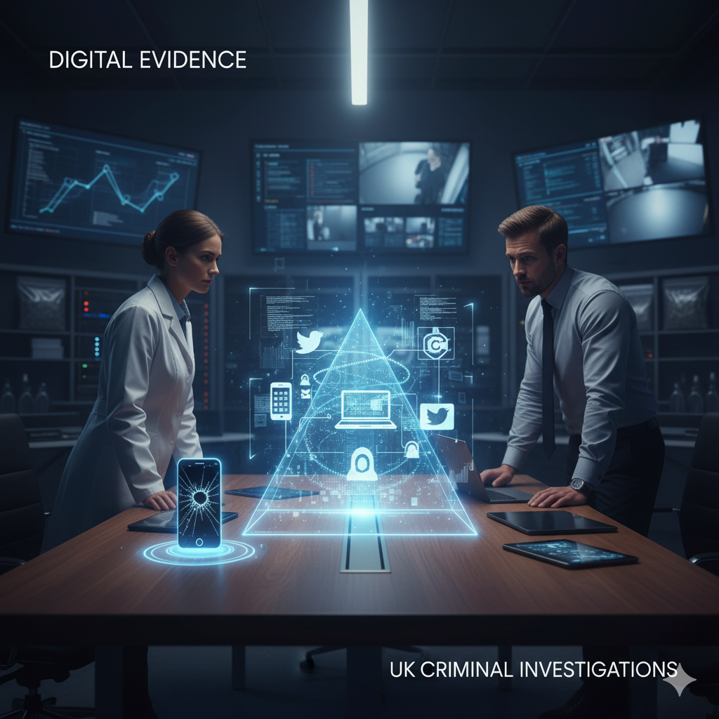 The Impact of Digital Evidence in UK Criminal Investigations